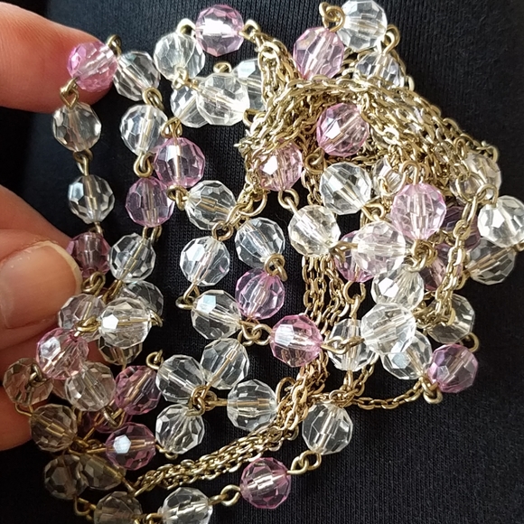 Vintage bohemian long necklace - Picture 4 of 6